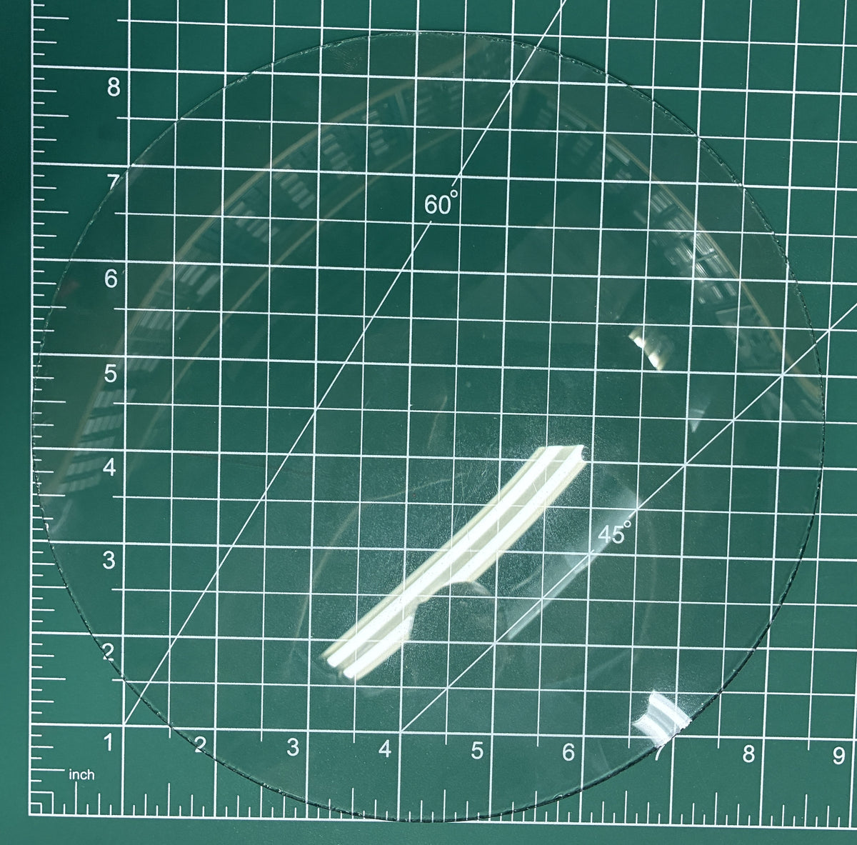 Zenith 8 1/2" Convex Glass Dial Cover