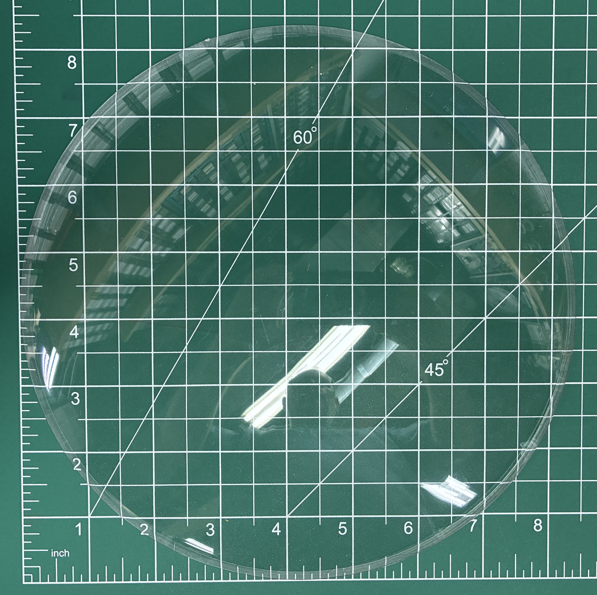 Zenith 8 1/2" Convex Plastic Dial Cover