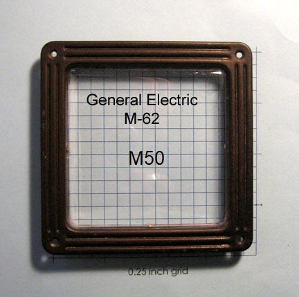 General Electric M-62 Dial Cover
